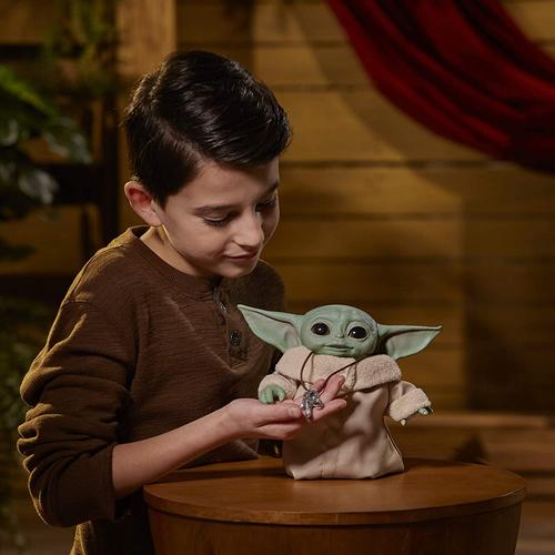 hasbro 孩之宝《曼达洛人》尤达宝宝 电动发声玩具 18.28cm新低320元(